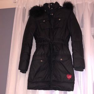 MOSCHINO Long Puffer Jacket - size 4